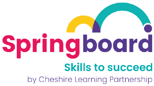 Springboard skills to succeed by Cheshire Learning Partnership logo