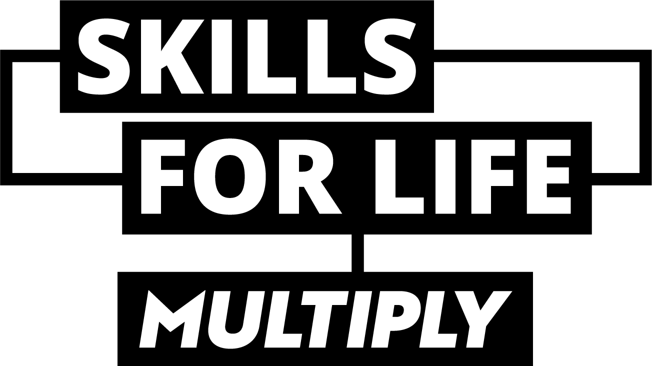 Skills for life multiply logo